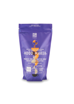 CAFÉ MOOD MAKER – MOLIDO DESCAFEINADO CAFÉ CON HONGOS ECOLÓGICOS DESCAFEINADO NATURALMENTE 250GR BIO - KOKARE - 762765189641