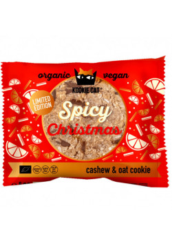 GALLETA SPICY CHRISTMAS EDICION LIMITADA 50GR BIO - KOOKIE CAT - 3800233780819