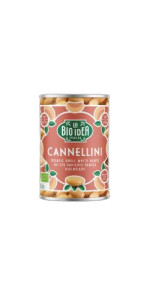 BIOIDEA-JUDIAS BLANCAS (CANNELLINI) BIO 400 GR - LA BIO IDEA - 8717496900173