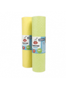 ROLLO BAYETAS COCINA LAVABLES 12 UNIDADES 24-25 CM - LA DROGUERIE ECOLOGIQUE - 3760138843135