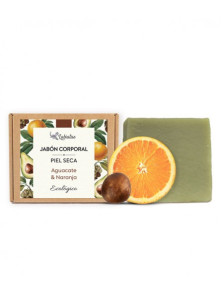 JABÓN CORPORAL PIEL SECA AGUACATE Y NARANJA 120GR - LABIATAE