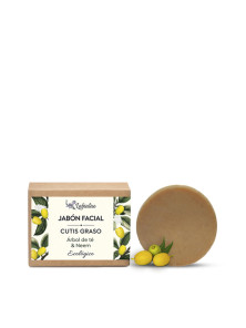 JABÓN FACIAL CUTIS GRASO / ACNÉ. ÁRBÓL DE TÉ Y NEEM 40GR - LABIATAE