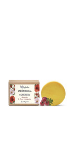 JABÓN FACIAL CUTIS SECO GERANIO Y ROSA MOSQUETA 40GR - LABIATAE - 8495390932284