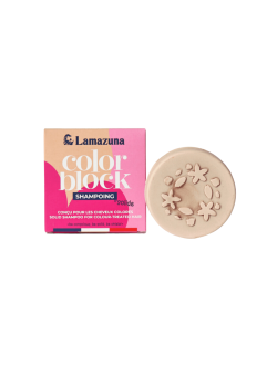 CHAMPÚ SÓLIDO NATURAL PARA CABELLOS TEÑIDOS 70ML - LAMAZUNA - 3760345480758