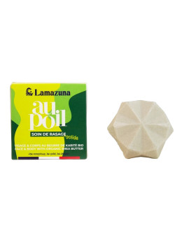 JABON SOLIDO PARA AFEITAR 70ML - LAMAZUNA - 3760201132388
