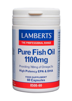 ACEITE DE PESCADO PURO 1100MG - LAMBERTS - 5055148400477