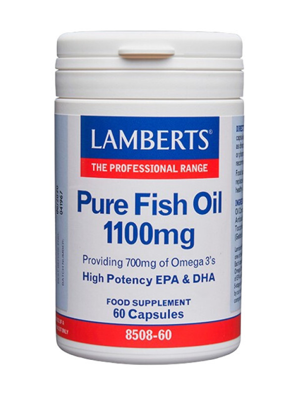 ACEITE DE PESCADO PURO 1100MG - LAMBERTS