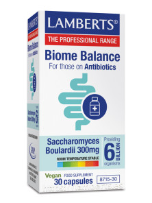 BIOME BALANCE ANTIBIOTICS 30 CAPSULAS - LAMBERTS - 5055148415037