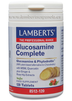 GLUCOSAMINA COMPLETA 120 CAPSULAS - LAMBERTS - 5055148413682