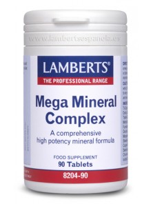 MEGA MINERAL COMPLEX 90 TABLETAS - LAMBERTS - 5055148400514