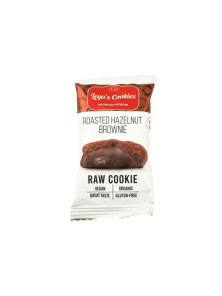 RAW COOKIES AVELLANA BROWNIE 25GR BIO - LEYAS COOKIES - 3800232985673