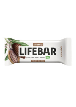 BARRITA DE CHOCOLATE 40GR BIO - LIFEFOOD - 8595657103836