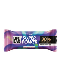 BARRITA SUPER PROTEICA DE ALMENDRA 40GR BIO - LIFEFOOD - 8595657105052