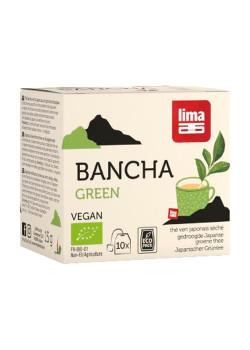 TÉ VERDE BANCHA 10 BOLSITAS BIO - LIMA - 5411788045452