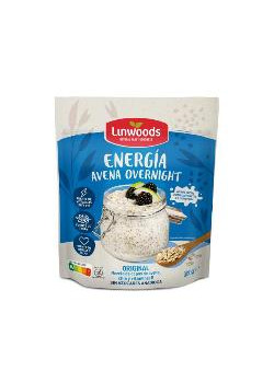 AVENA OVERNIGHT ENERGIA ORIGINAL SIN GLUTEN 300GR BIO - LINWOODS - 5016887007280