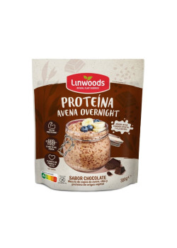 AVENA OVERNIGHT PROTEINA CHOCOLATE 300GR BIO - LINWOODS - 5016887007266