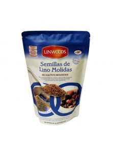 SEMILLAS DE LINO MOLIDO BIO 425GR - LINWOODS - 5016887003503