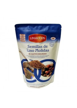 SEMILLAS DE LINO MOLIDO BIO 425GR - LINWOODS - 5016887003503