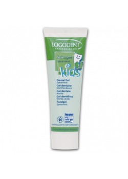 PASTA DE DIENTES GEL HIERBABUENA KIDS 50ML BIO - LOGONA - 4017645042339