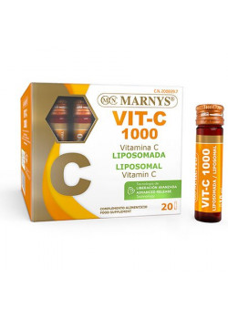 VITAMINA C LIPOSOMADA C-1000 20 VIALES 10ML - MARNYS - 8470002008397