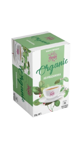 ORGANIC ASHWAGANDHA 20 BOLSITAS - MAYA - 733968311450