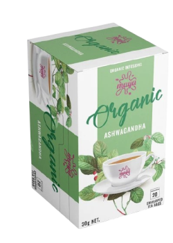 ORGANIC ASHWAGANDHA 20 BOLSITAS - MAYA - 733968311450