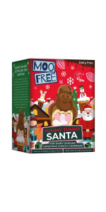 PAPA NOEL DE CHOCOLATE SIN GLUTEN 100GR BIO - MOO FREE - 5060235831867