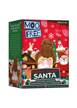 PAPA NOEL DE CHOCOLATE SIN GLUTEN 100GR BIO - MOO FREE - 5060235831867