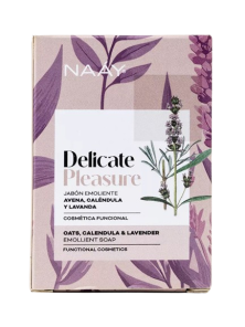 DELICATE PLEASURE JABÓN EMOLIENTE 100GR - NAAY BOTANICALS - 8436539630555