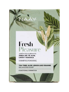 FRESH PLEASURE JABÓN EQUILIBRANTE 100 GR - NAAY BOTANICALS - 8436539630562