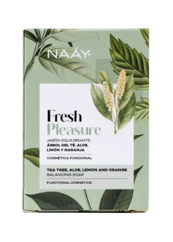 FRESH PLEASURE JABÓN EQUILIBRANTE 100 GR - NAAY BOTANICALS - 8436539630562