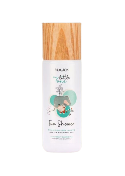 FUN SHOWER - MY LITTLE ONE SHAMPOO GEL SUAVE 200ML - NAAY BOTANICALS - 8436539630326