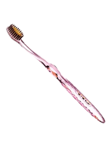 CEPILLO DE DIENTE ORO ROSA - MEDIO - NANO-B - 609613848186