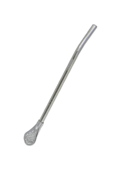 BOMBILLA 19CM ACERO INOXIDABLE - NATURAL