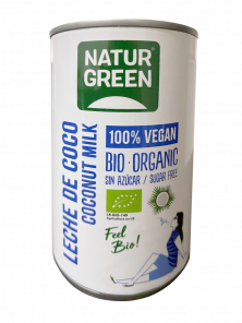 **LECHE DE CONDENSADA DE COCO 210GR BIO - NATURGREEN - 8436542197151