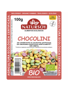 CHOCOLINIS 100GR BIO - NATURSOY - 8428159001778