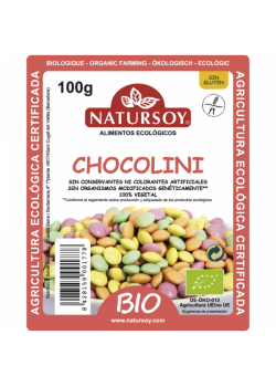 CHOCOLINIS 100GR BIO - NATURSOY - 8428159001778