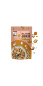 GRANOLA MACADAMIA SALTED CARAMEL 300G BIO - NAUGHTY NUTS - 4262507910480