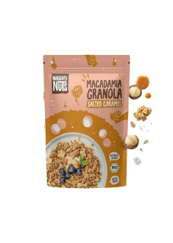 GRANOLA MACADAMIA SALTED CARAMEL 300G BIO - NAUGHTY NUTS - 4262507910480