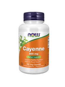 CAYENA 500MG 100 VEG CAPS - NOW - 733739046253
