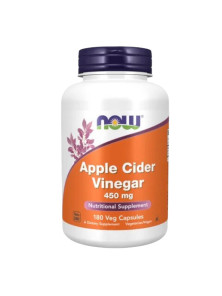 VINAGRE DE SIDRA DE MANZANA 450MG - NOW - 733739033178