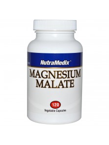 MAGNESIUM MALATE 120 CÁPSULAS - NUTRAMEDIX - 728650053190