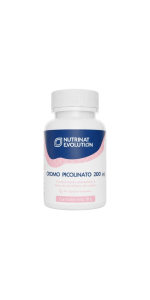 CROMO PICOLINATO 200 ΜG 60 CAPSULAS - NUTRINAT EVOLUTION - 8437010204180