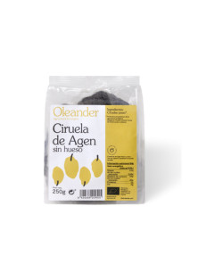 CIRUELA DE AGEN SIN HUESO 250GR BIO - OLEANDER - 8426684209515