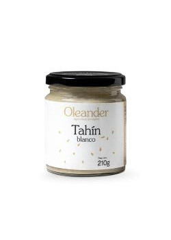 CREMA TAHIN BLANCO CRUDO SIN SAL 210 GR BIO - OLEANDER - 8426684305002