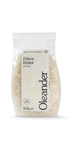 FIDEOS KRISTAL DE ARROZ 500GR - OLEANDER - 8426684800347