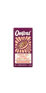 FONDANT COCONUT & VANILLA CHOCOLATE 70GR BIO - OMBAR - 5060102662174
