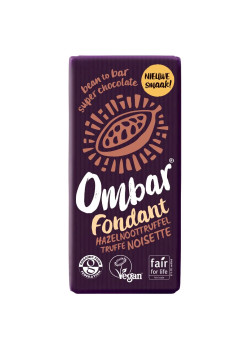 OMBAR FONDANT HAZELNUT TRUFFLE 70GR BIO - OMBAR - 5060102662259