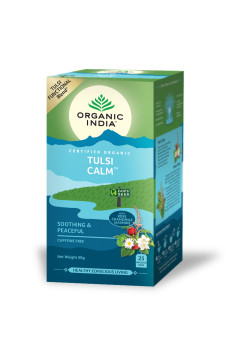 TULSI CALM 25 BOLSITAS BIO - ORGANIC INDIA - 801541000258