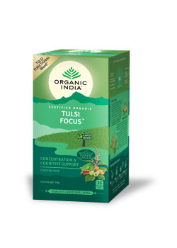 TULSI FOCUS 25 BOLSITAS BIO - ORGANIC INDIA - 801541000265